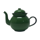 Glazed teapot