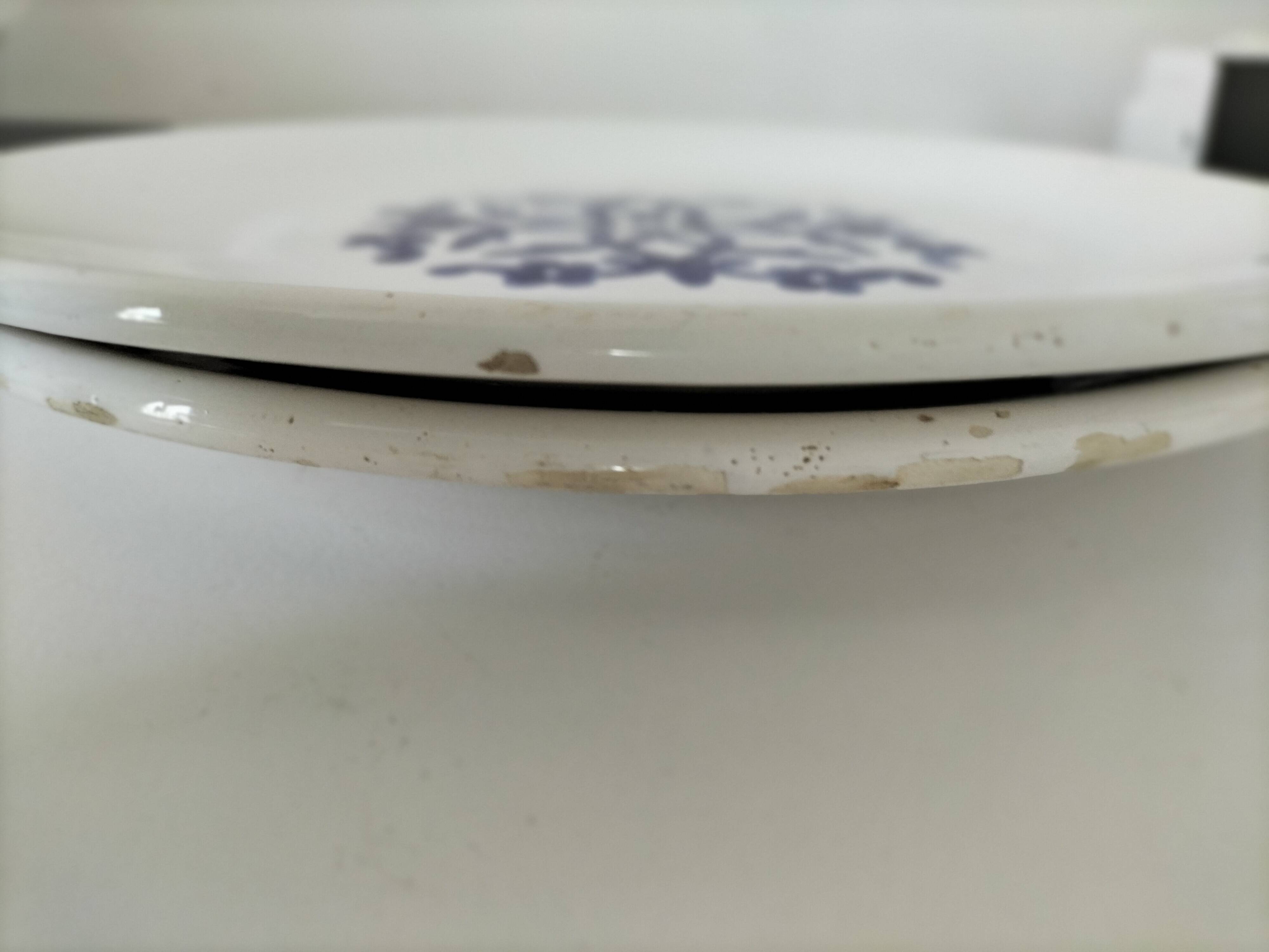 Pair of antique plates from Kharraz Nabeul, 1920s-1940s