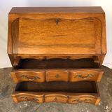 Louis XV donkey back desk in oak