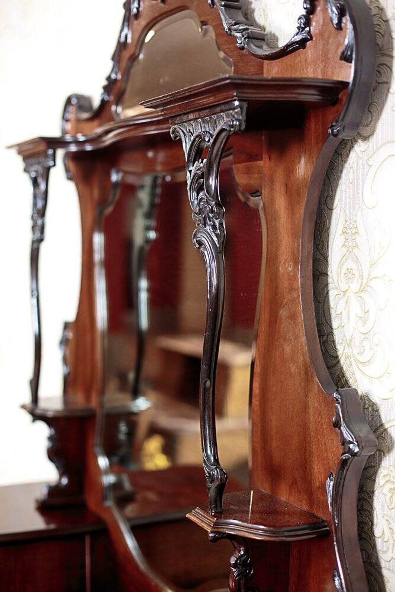 English Mahogany Cabinet, 1930s