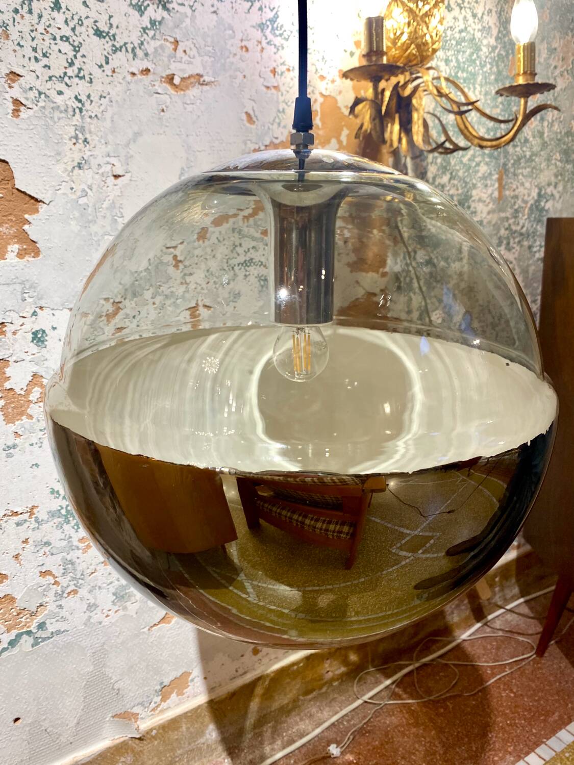 Peill & Putzler Space Age Chandelier 1960