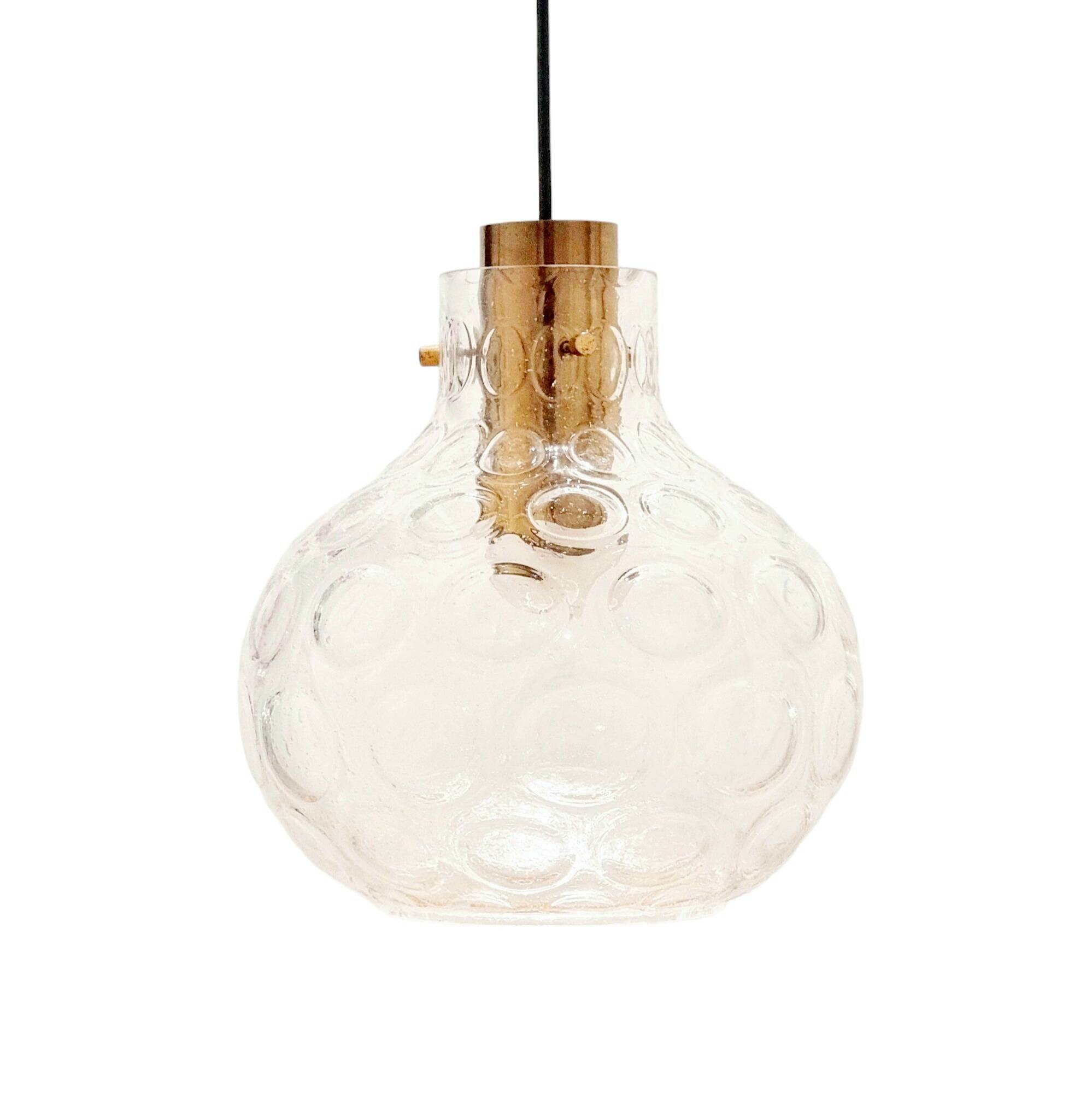 Mid-Century Bubble Glass Ceiling Light by Helena Tynell for Limburg, 1960s