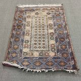 Handmade Afghan Wool Rug - 1m35 x 89cm