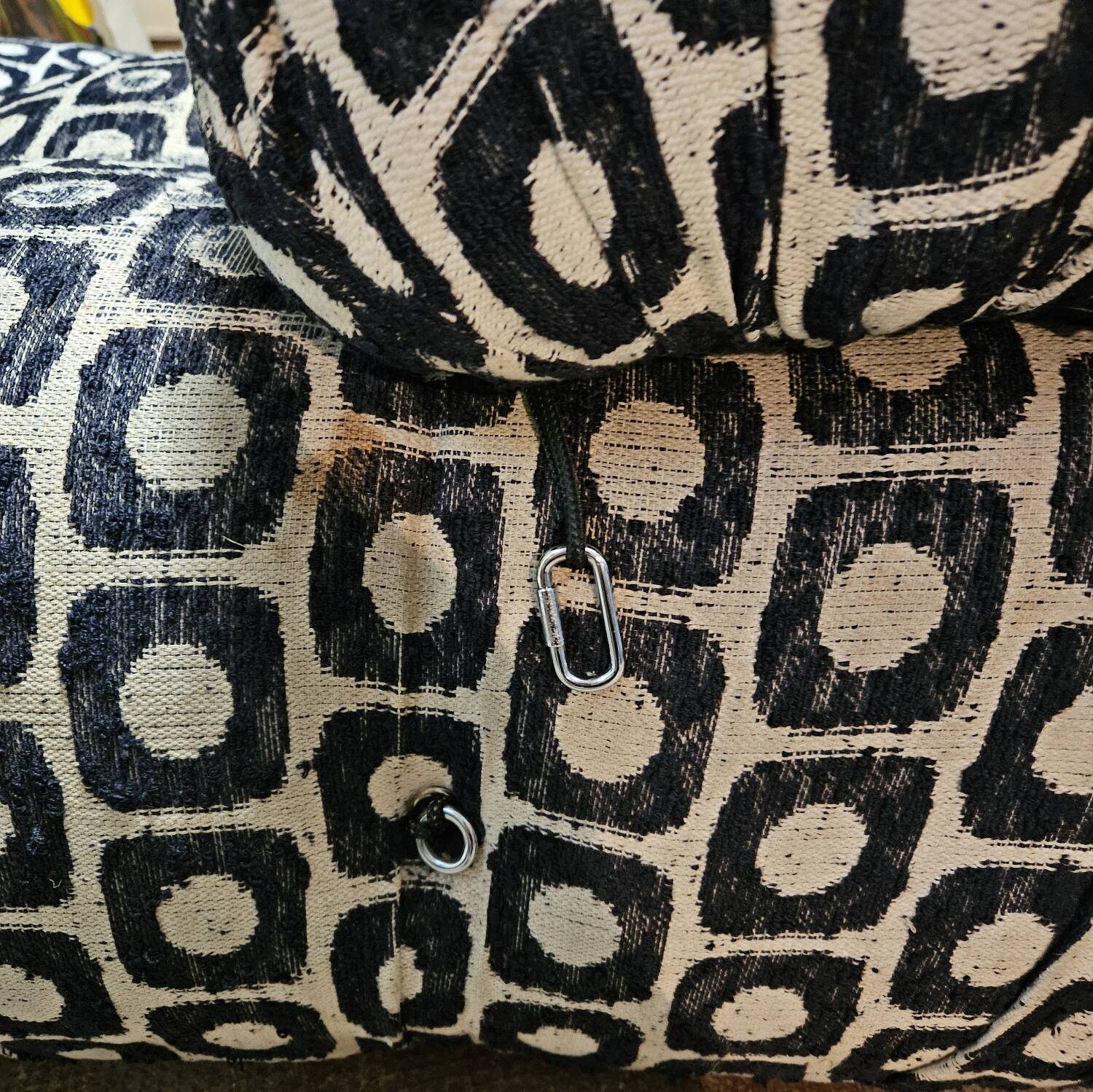 Pair of camaleonda armchairs by Mario Bellini B&B Italia 70