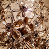 Italian ceiling light in Murano glass, 1970.