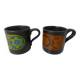 Lot de 2 mugs anglais Staffordshire vintage