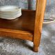 Vintage Napoleon III sideboard in solid oak.