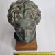 Bust of Alexander the Great in plaster in imitation of bronze