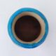 Glazed earthenware vase, floral/sun decoration, Catteau, Boch