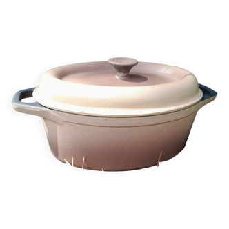 Invicta beige cast iron casserole dish n°29