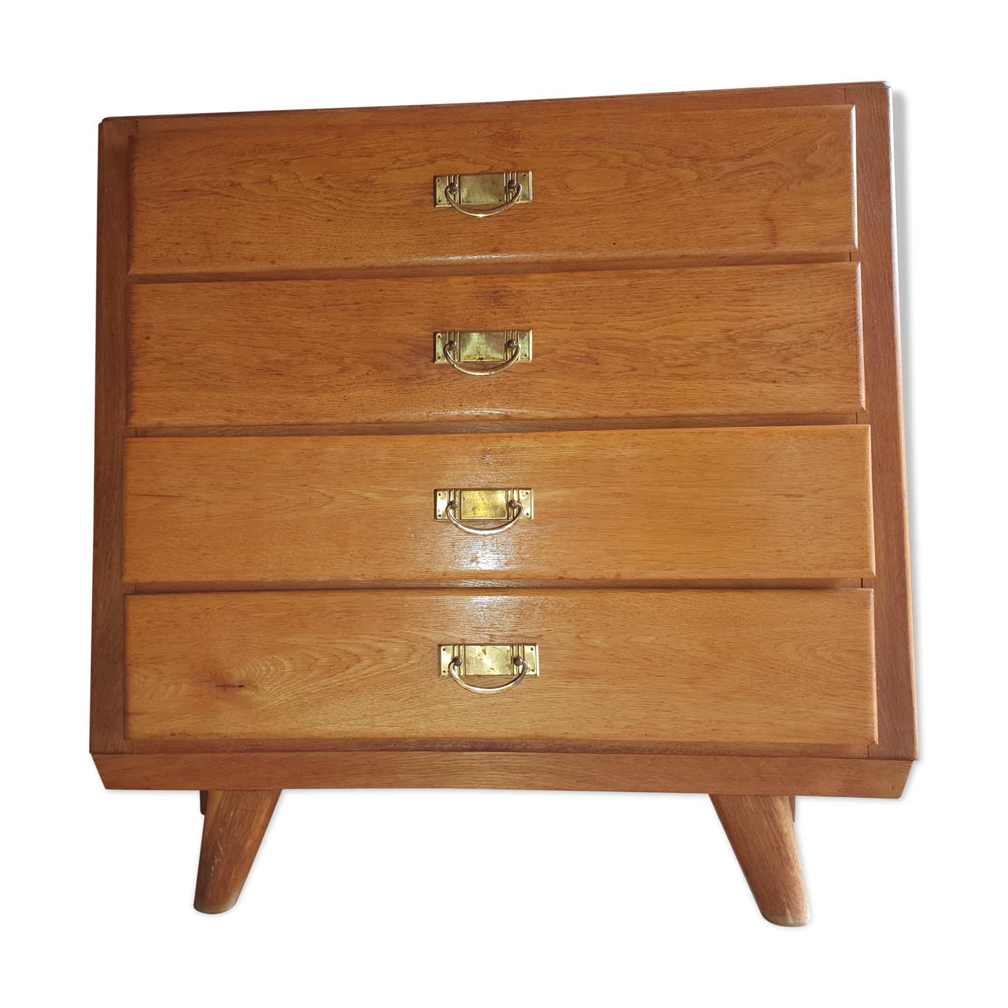 Chest of drawers 4 drawers 1960 foot compass
