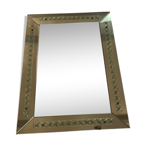 miroir biseauté à parcloses
