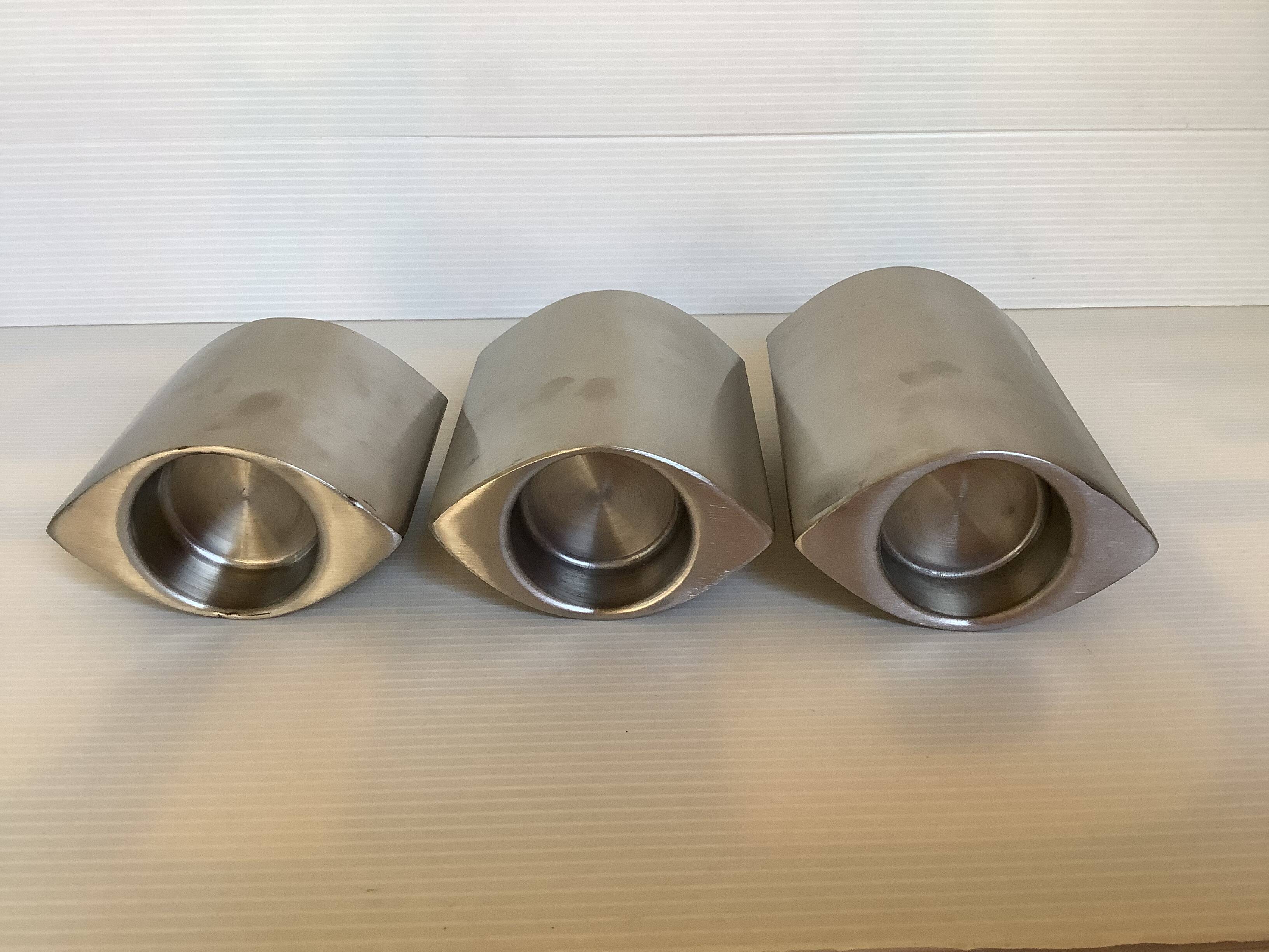 Trio of candle holders