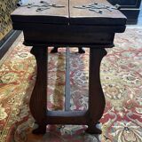 Louis XIII style drop-leaf dining table - Renaissance