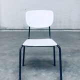 Industrial Dutch Stacking Chairs, 1960s, Set of 10