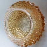 Amber vintage ceiling lamp