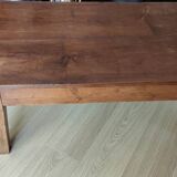 Solid walnut coffee table