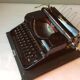 Old portable machine Olympia-Progress ,black