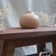 Vase roundy neck speckled - vagabonde creation