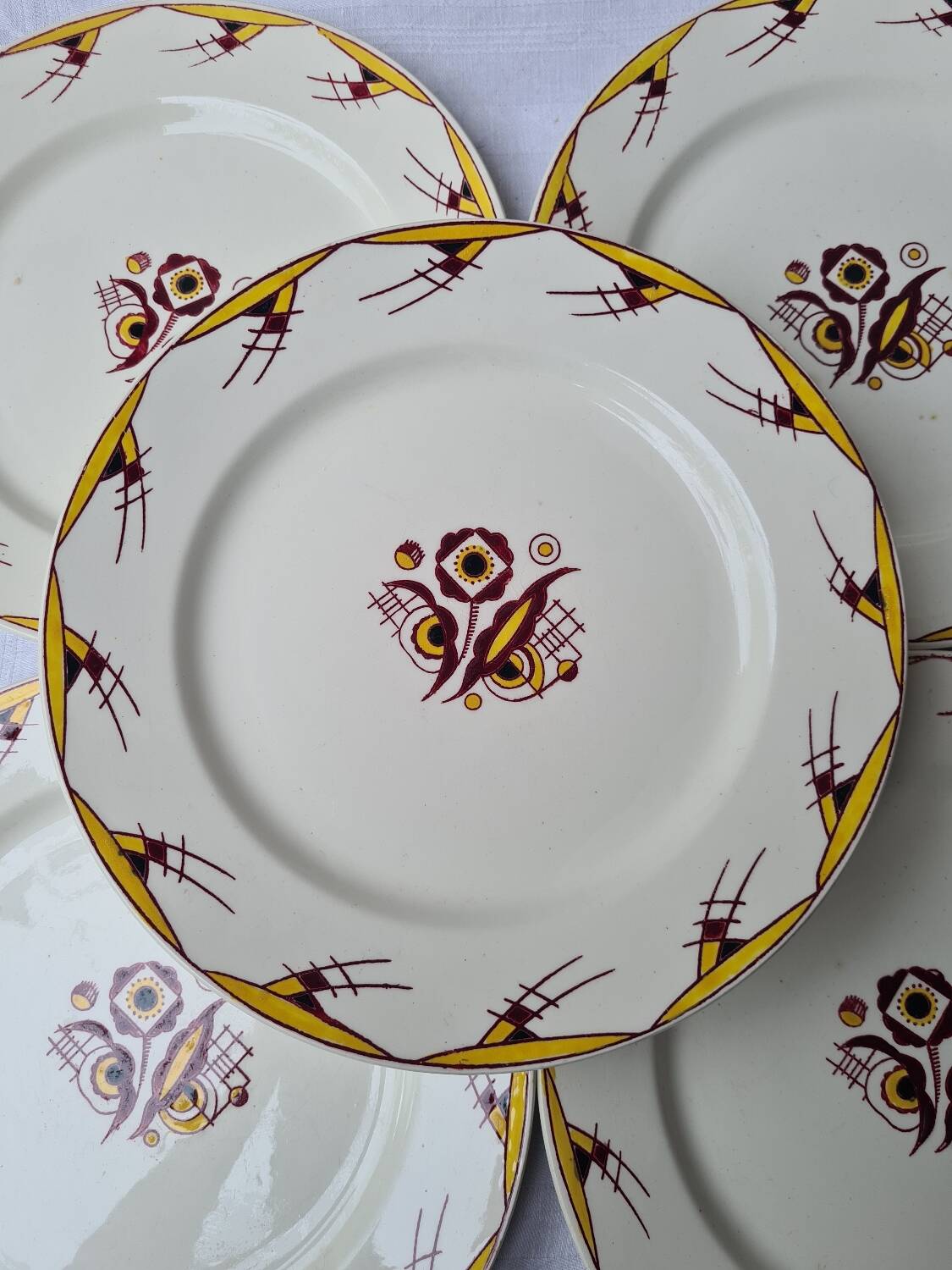 Boch La Louvière 7 flat plates