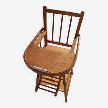 Combelle wooden high chair