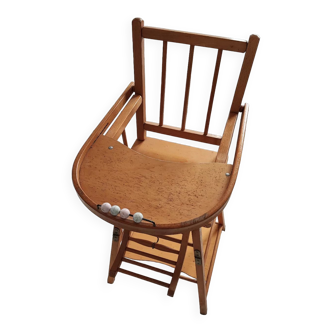 Combelle wooden high chair