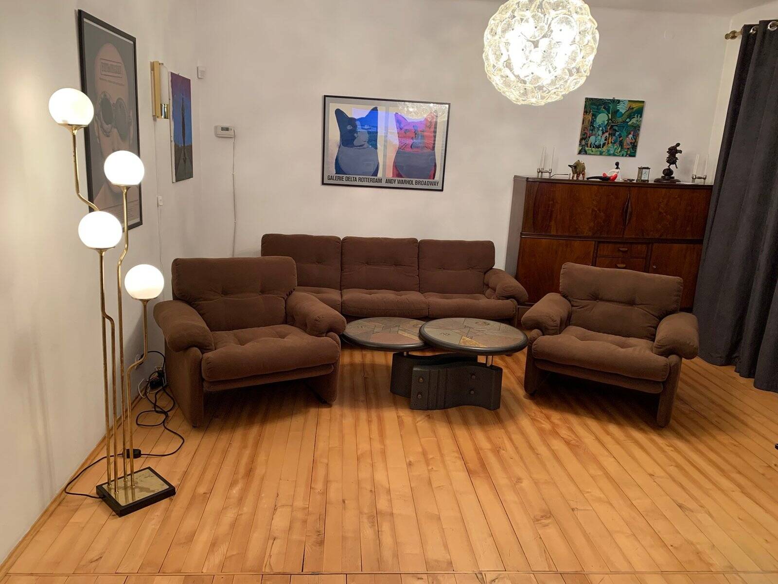 Set of Coronado armchairs by Tobia Scarpa for B&B Italia / C&B Italia, 1960s