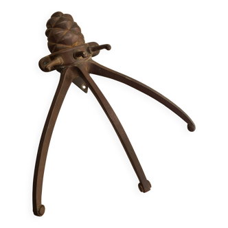 Patere en bronze de Bistrot, Art and Craft
