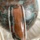 Handmade ceramic vase by Mongolfier, signed Yvon Roy, 1960