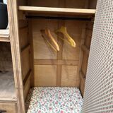 Asymmetrical art deco wardrobe