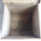 Wooden hat box