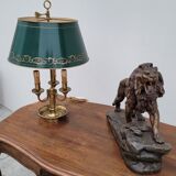 Louis XV style mid-style table in solid walnut