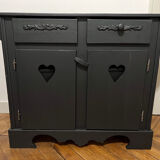 Gustavian style chest of drawers & shelf