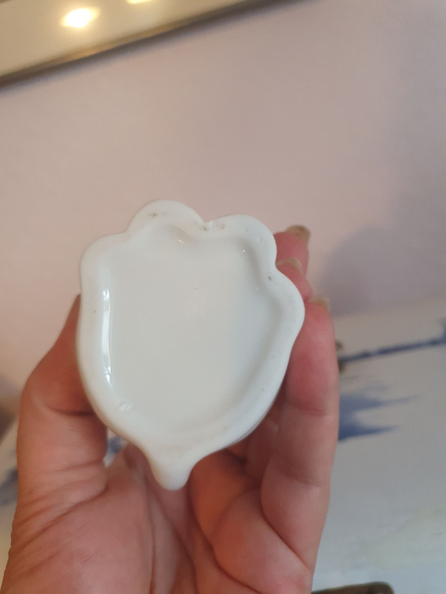 Small milk jug porcelain cream pot in the shape of a vintage cat