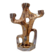 Sculptural ceramic candlestick by Walter Van Den Panhuyzen - 1970s