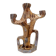 Sculptural ceramic candlestick by Walter Van Den Panhuyzen - 1970s