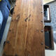 Solid wood coffee table