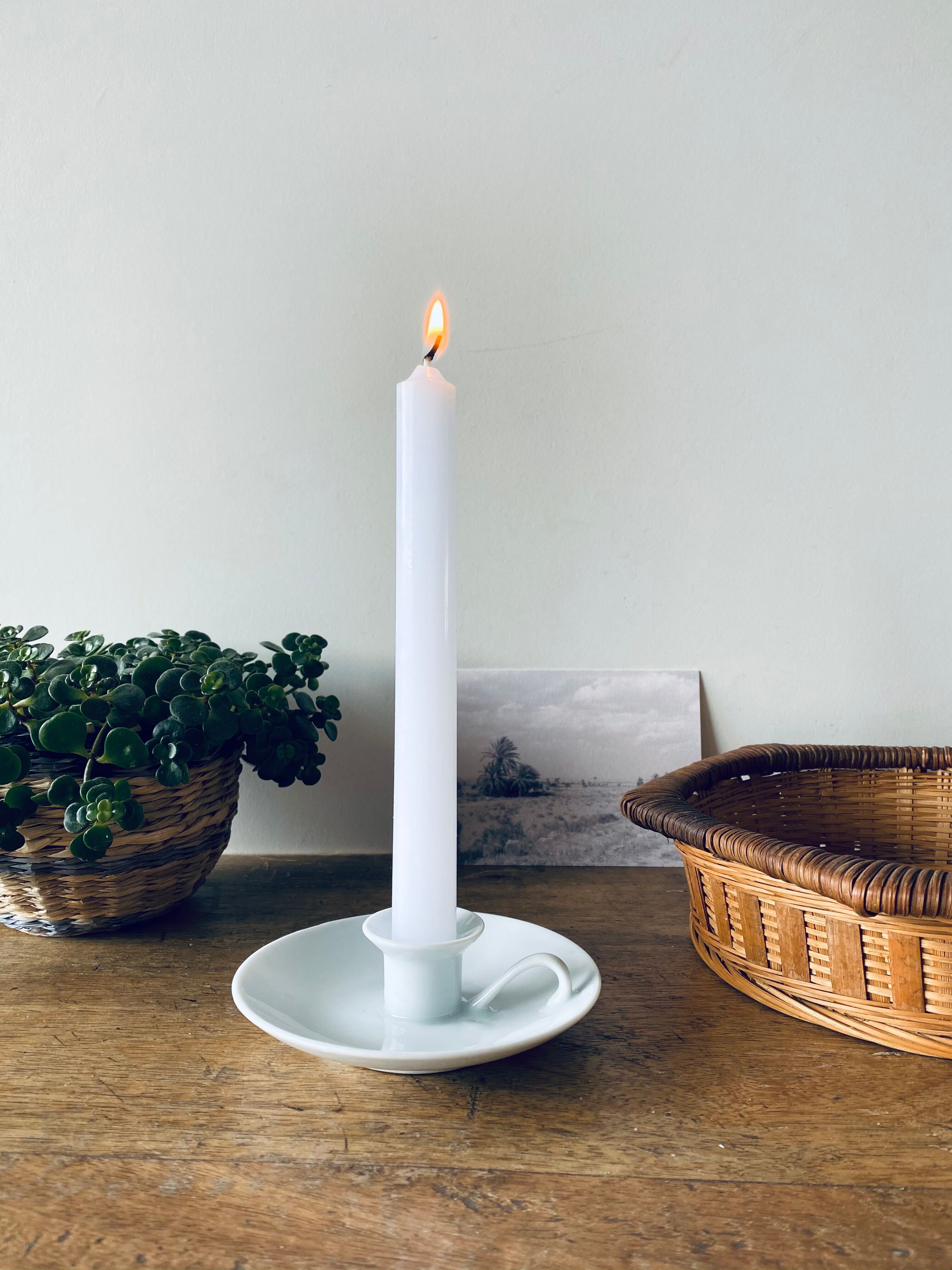 Porcelain candlestick