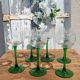 Antique engraved glasses