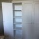 Antique Parisian 3-door wardrobe