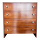 1970s vintage mahogany chest of drawers