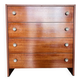 Commode vintage années 1970 acajou