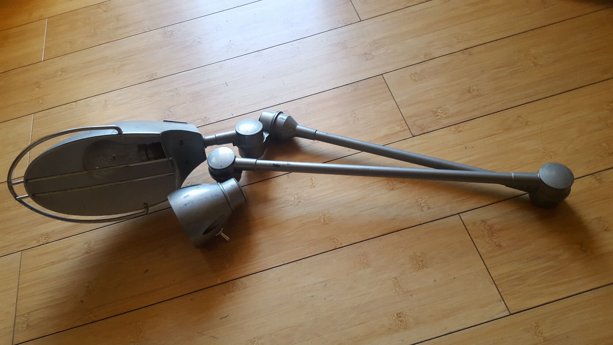 Modernist articulated lamp, Bauhaus era