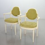 Thonet Side Chairs, Model 644 PV with Velvet Upholstery Hanno v Gustedt 60s