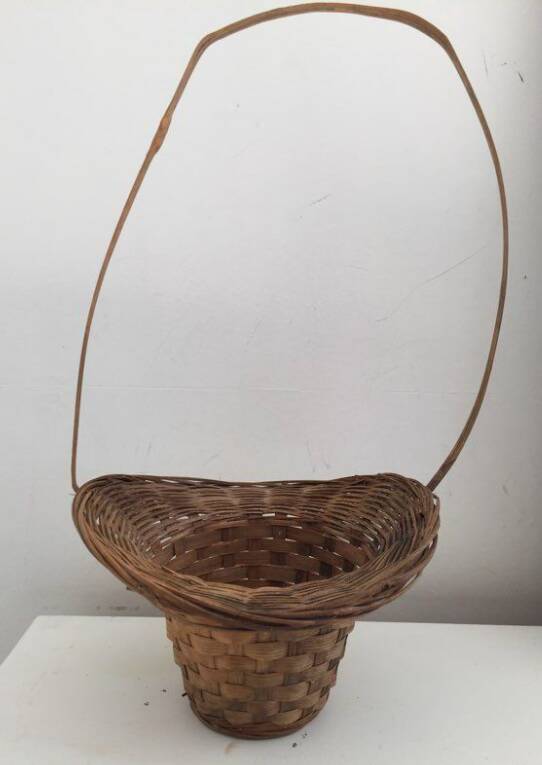 Vintage Jolie panière tressée