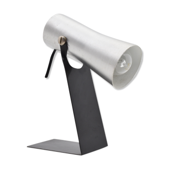 70s aluminum lamp