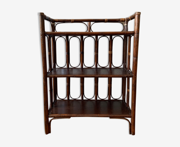 Etagere bambou vintage