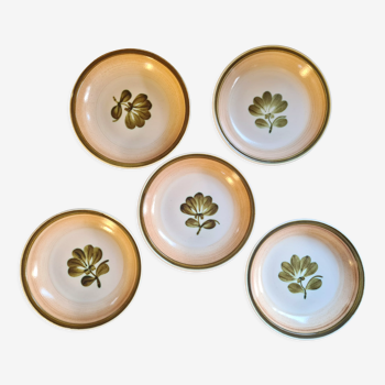 Set of 5 plates gien cap model kandy