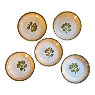 Set of 5 plates gien cap model kandy