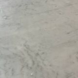 Eros Table in White Marble by Angelo Mangiarotti for Skipper, 1990s